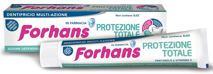 FORHANS DENTIFRICIO PROTEZIONE TOTALE 75 ML - Farmacia Mortise