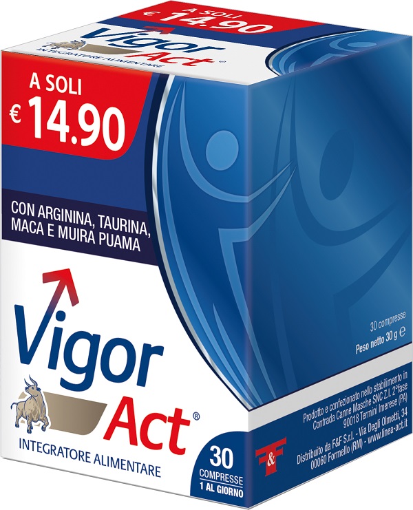 VIGOR ACT 30 COMPRESSE - Farmacia Mortise
