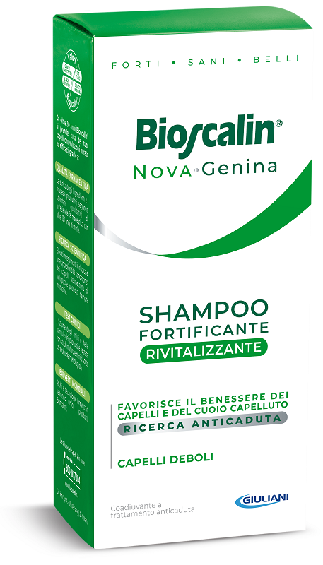 BIOSCALIN NOVA GENINA SHAMPOO FORTIFICANTE RIVITALIZZANTE 200 ML - Farmacia Mortise