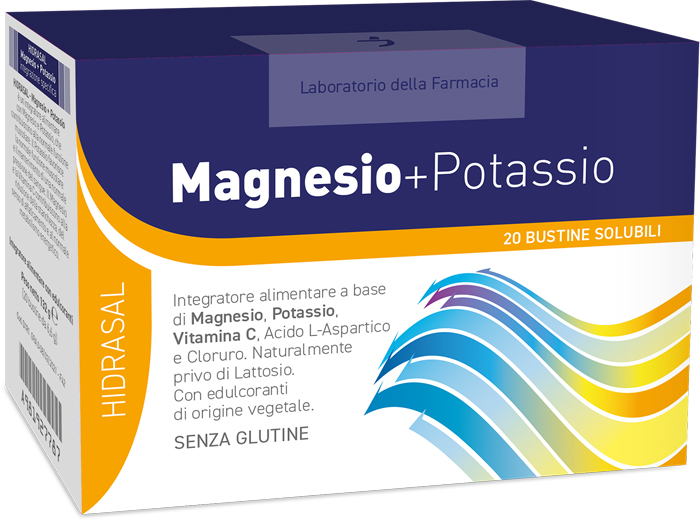 LABORATORIO DELLA FARMACIA HIDRASAL MG-K 20 STICKPACK LINEA HIDRASAL - Farmacia Mortise