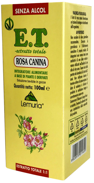 ROSA CANINA ESTRATTO TITOLATO 100 ML - Farmacia Mortise