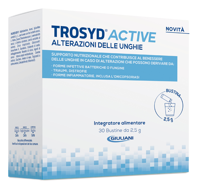 TROSYD ACTIVE ALTERAZIONI UNGHIE 30 BUSTINE - Farmacia Mortise