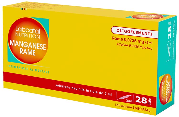 LABCATAL NUTRITION MANGANESE/RAME 28 FIALE 2 ML - Farmacia Mortise