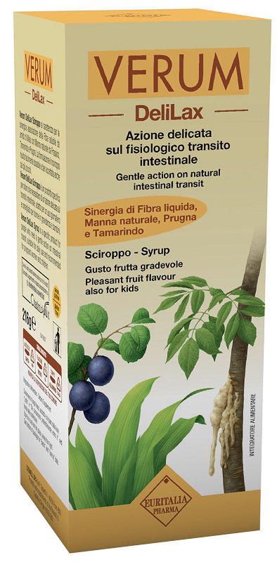 VERUM DELILAX SCIROPPO 216 G - Farmacia Mortise