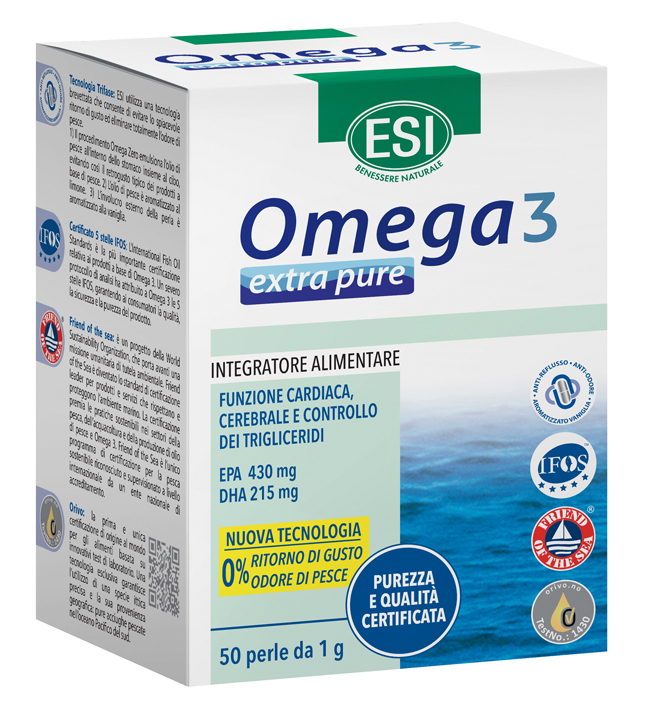 ESI OMEGA 3 EXTRA PURE 50 PERLE - Farmacia Mortise