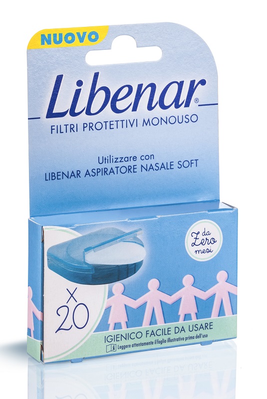 LIBENAR ASPIRATORE NASALE SOFT FILTRI 20 PEZZI - Farmacia Mortise