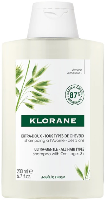 KLORANE SHAMPOO AL LATTE DI AVENA 200 ML - Farmacia Mortise
