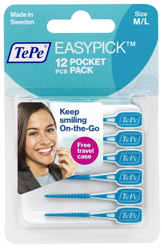 TEPE EASYPICK M/L BLU 12 PEZZI - Farmacia Mortise