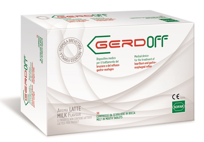 GERDOFF GUSTO LATTE 30 COMPRESSE - Farmacia Mortise