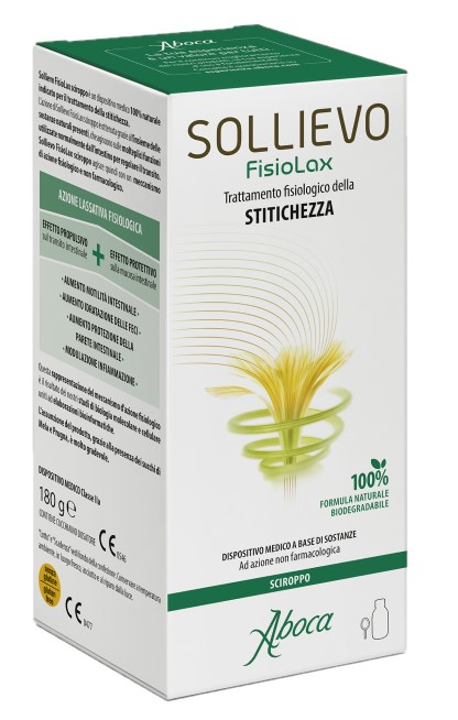 SOLLIEVO FISIOLAX SCIROPPO 180 G - Farmacia Mortise