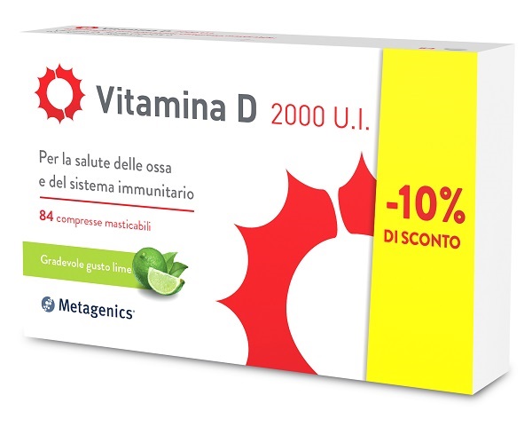 VITAMINA D2000 UI 84 PROMO-10% - Farmacia Mortise