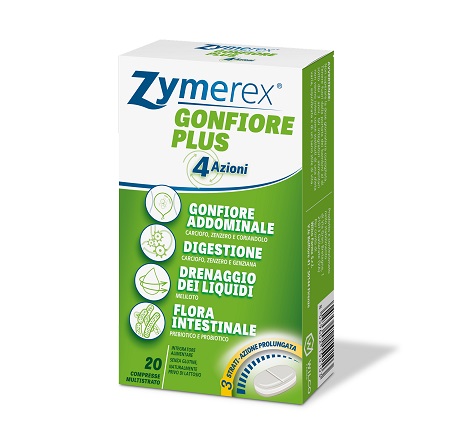 ZYMEREX GONFIORE PLUS 20 COMPRESSE - Farmacia Mortise