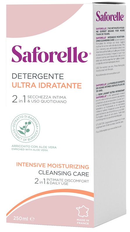SAFORELLE DETERGENTE ULTRA IDRATANTE 250 ML - Farmacia Mortise