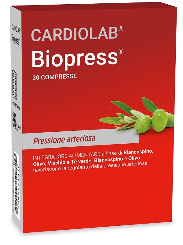 LABORATORIO DELLA FARMACIA BIOPRESS 30 COMPRESSE LINEA CARDIOLAB - Farmacia Mortise