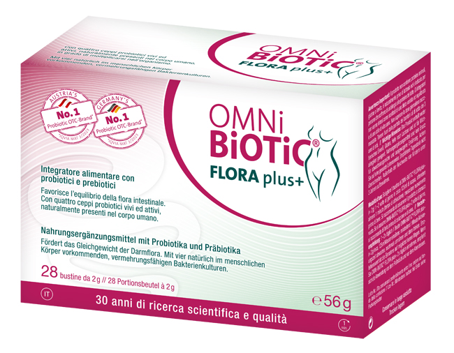 OMNI BIOTIC FLORA PLUS+ 28 BUSTINE DA 2 G - Farmacia Mortise