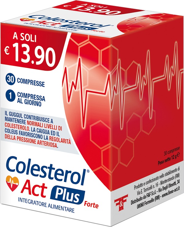 COLESTEROL ACT PLUS FORTE 30 COMPRESSE - Farmacia Mortise