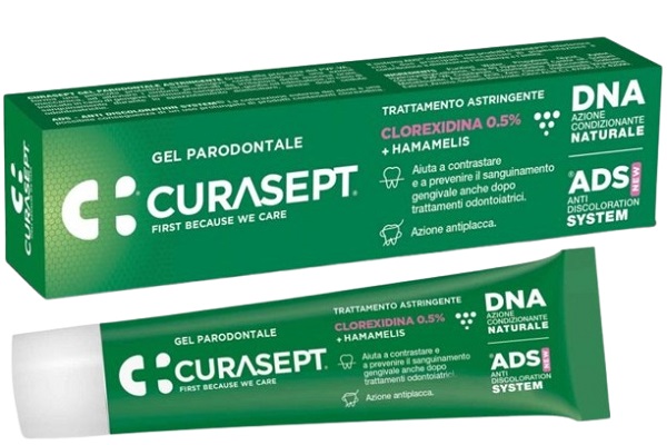 CURASEPT GEL PARODONTALE ADS DNA TRATTAMENTO ASTRINGENTE 30 ML - Farmacia Mortise