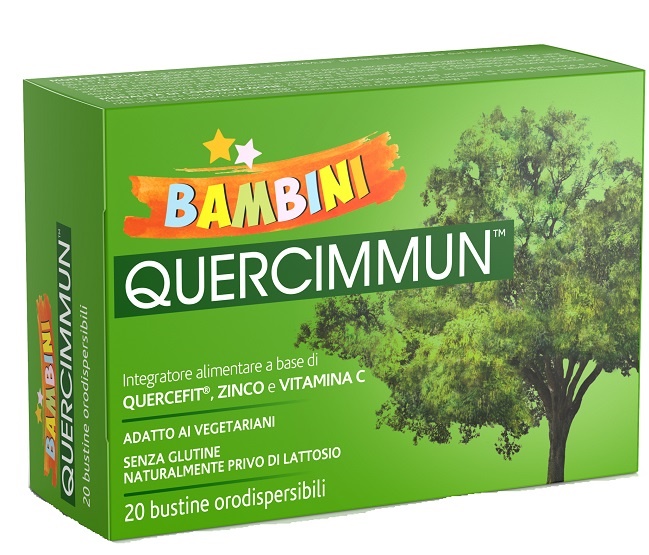 QUERCIMMUN BAMBINI 20 BUSTINE OROSOLUBILI - Farmacia Mortise