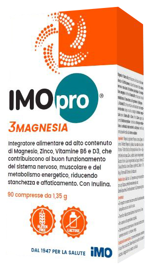 IMOPRO 3 MAGNESIA 90 COMPRESSE - Farmacia Mortise