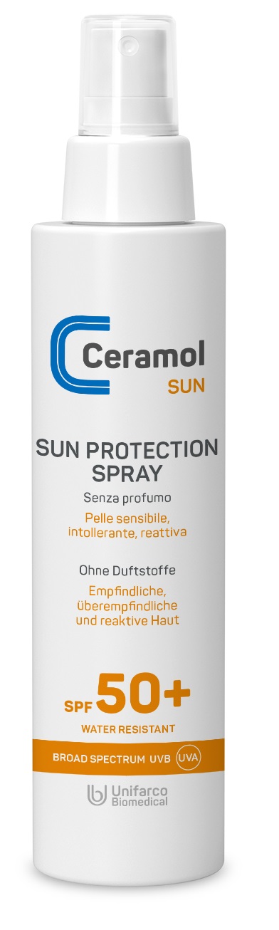 CERAMOL SUN PROTECTION SPRAY SPF50+ 150 ML - Farmacia Mortise