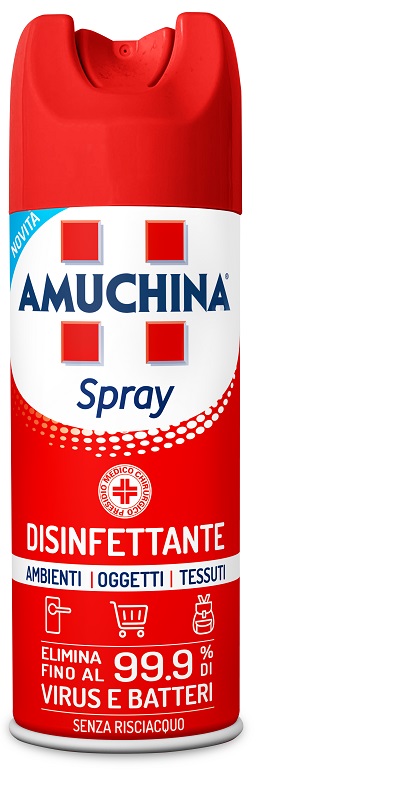 AMUCHINA SPRAY AMBIENTI OGGETTI TESSUTI 400 ML - Farmacia Mortise