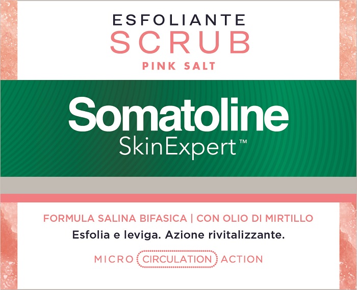 SOMATOLINE SKIN EXPERT SCRUB PINK SALT 350 G - Farmacia Mortise