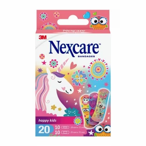 CEROTTO NEXCARE HAPPY KIDS MAGIC BAMBINE 20 PEZZI - Farmacia Mortise