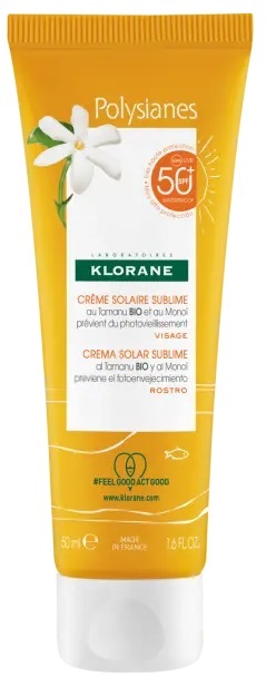 LES POLYSIANES CREMA VISO TAMANU BIO&MONOI SPF50+ 50 ML - Farmacia Mortise