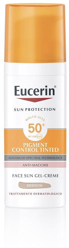 EUCERIN SUN PIGMENT CONTROL TINTED SPF50+ MEDIUM 50 ML - Farmacia Mortise