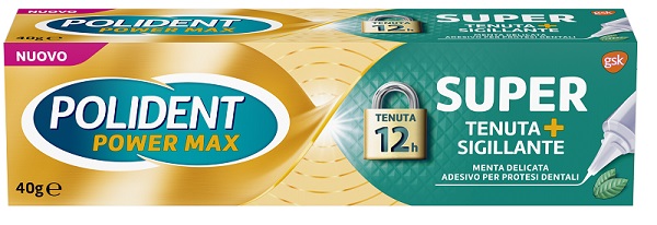 POLIDENT SUPER TENUTA+SIGILLANTE MENTA DELICATA ADESIVO PROTESI DENTALE 40 G - Farmacia Mortise