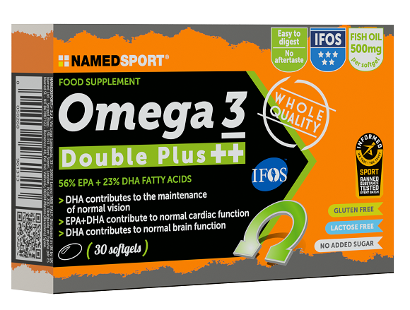 OMEGA 3 DOUBLE PLUS 500MG 30 SOFTGEL - Farmacia Mortise