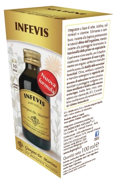INFEVIS LIQUIDO ANALCOLICO 100 ML - Farmacia Mortise