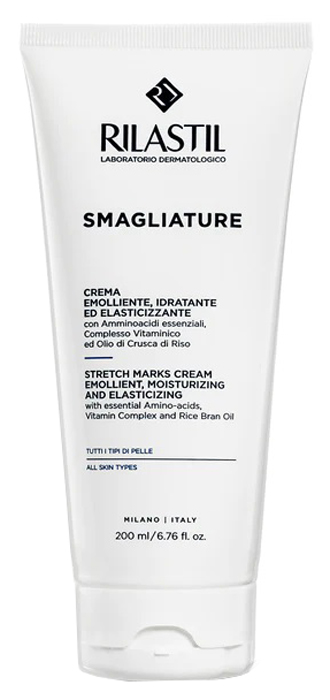 RILASTIL SMAGLIATURE CREMA EMOLLIENTE IDRATANTE ED ELASTICIZZANTE 200 ML - Farmacia Mortise
