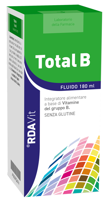 LABORATORIO DELLA FARMACIA RDAVIT TOTAL B FORZA VITALITA' JUNIOR FLUIDO 180 ML - Farmacia Mortise