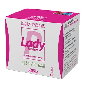 LADY PRESTERIL PROTEGGI SLIP RIPIEGATI BIODEGRADABILI 24 PEZZI - Farmacia Mortise