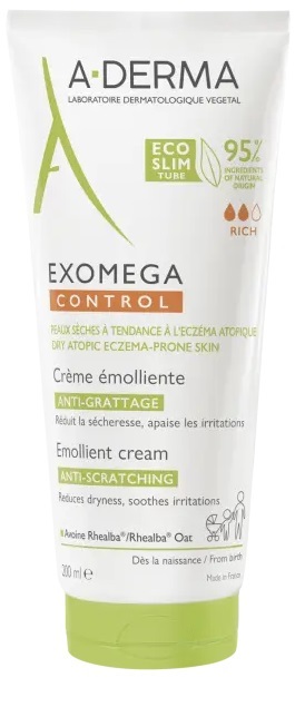 EXOMEGA CONTROL CREMA EMOLLIENTE 200 ML - Farmacia Mortise