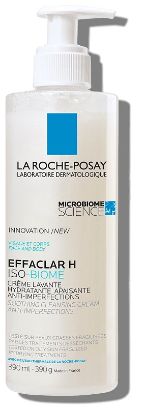 EFFACLAR H ISO BIOME CREMA LAVANTE 400 ML - Farmacia Mortise