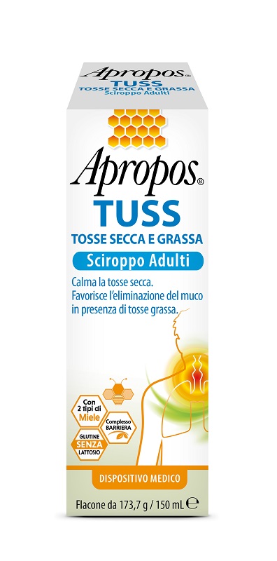 APROPOS TUSS SCIROPPO ADULTI 150 ML - Farmacia Mortise