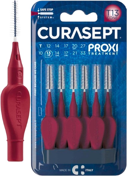 CURASEPT PROXI T13 CONE BORDEAUX 6 PEZZI - Farmacia Mortise