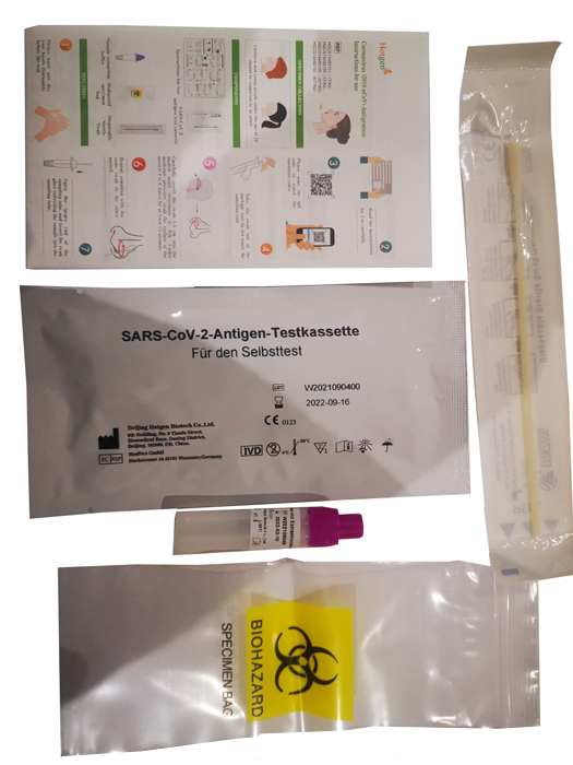 TEST ANTIGENICO RAPIDO COVID-19 HOTGEN AUTODIAGNOSTICO DETERMINAZIONE QUALITATIVA ANTIGENI SARS-COV-2 IN TAMPONI NASALI MEDIANTE IMMUNOCROMATOGRAFIA - Farmacia Mortise