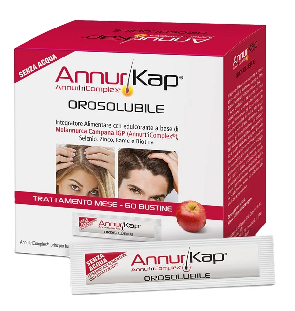 ANNURKAP OROSOLUBILE 60 BUSTINE 1450 MG - Farmacia Mortise