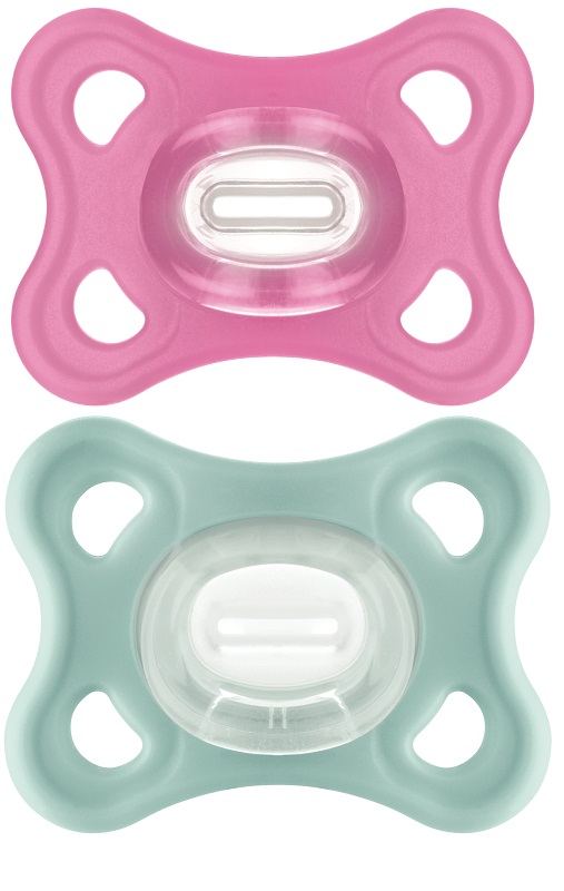 MAM COMFORT SUCCHIETTO 2-6 MESI SILICONE CONFEZIONE DOPPIA FEMMINA - Farmacia Mortise