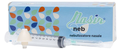 NASIR NEB KIT CON 1 UGELLO NASIR NEBULIZZATORE + 1 SIRINGA 10 ML LLC + 1 AGO - Farmacia Mortise