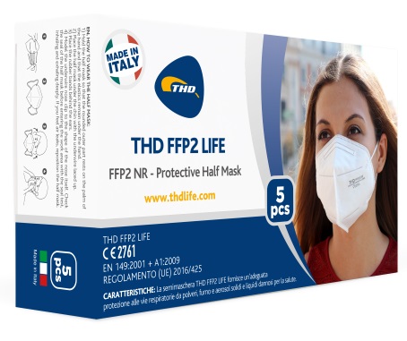 THD FFP2 LIFE 5 PEZZI - Farmacia Mortise