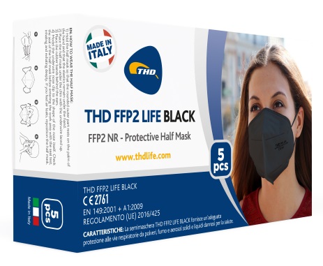 THD FFP2 LIFE BLACK - Farmacia Mortise