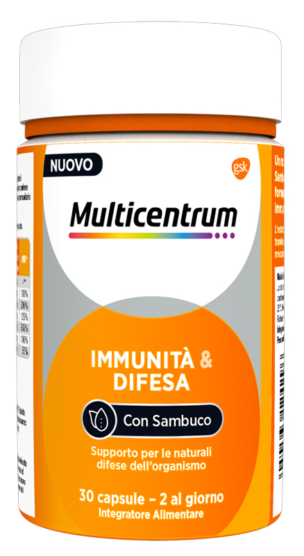 MULTICENTRUM IMMUNITA' & DIFESA 30 CAPSULE - Farmacia Mortise