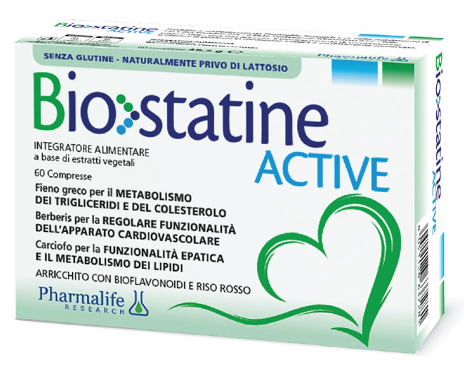 BIOSTATINE ACTIVE 60 COMPRESSE - Farmacia Mortise