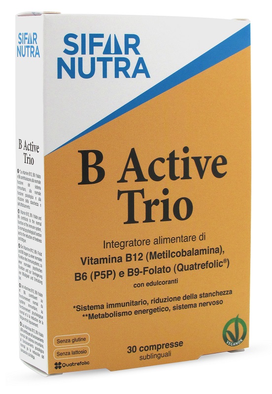 B ACTIVE TRIO 30 COMPRESSE - Farmacia Mortise