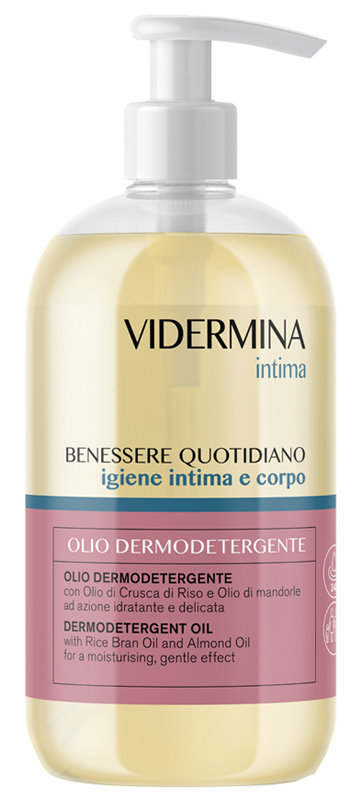 VIDERMINA INTIMA OLIO DETERGENTE CORPO E INTIMO 500 ML - Farmacia Mortise