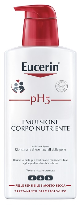 EUCERIN PH5 EMULSIONE CORPO NUTRIENTE 400 ML - Farmacia Mortise